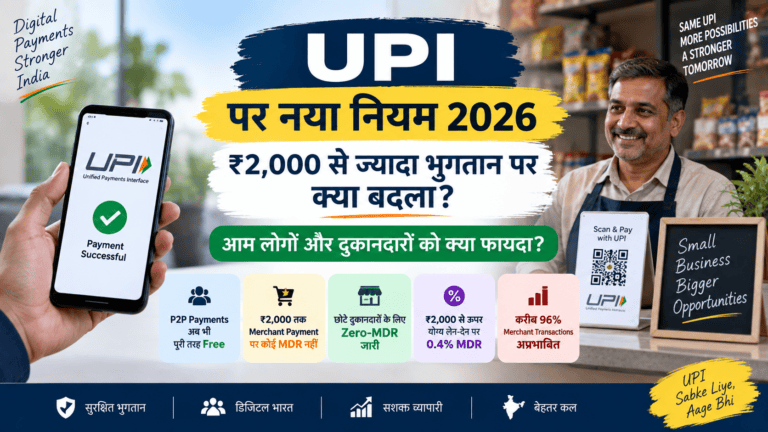 UPI New Rules 2026: ₹2,000 से ऊपर Payment पर क्या बदला?